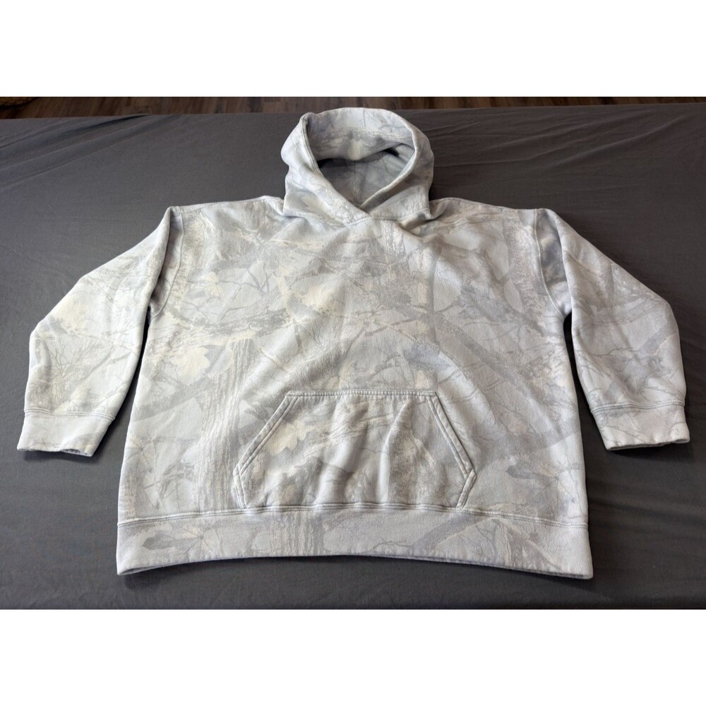 Hollister Women’s Gray Light Camo Hoodie Sz XL, HoodedSweatshirt,  Hunting